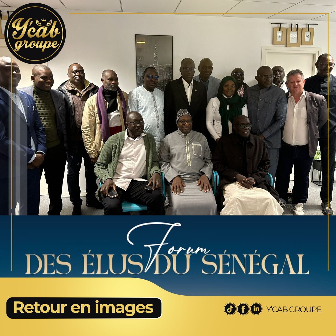 Forum des Élus du Sénégal à Paris